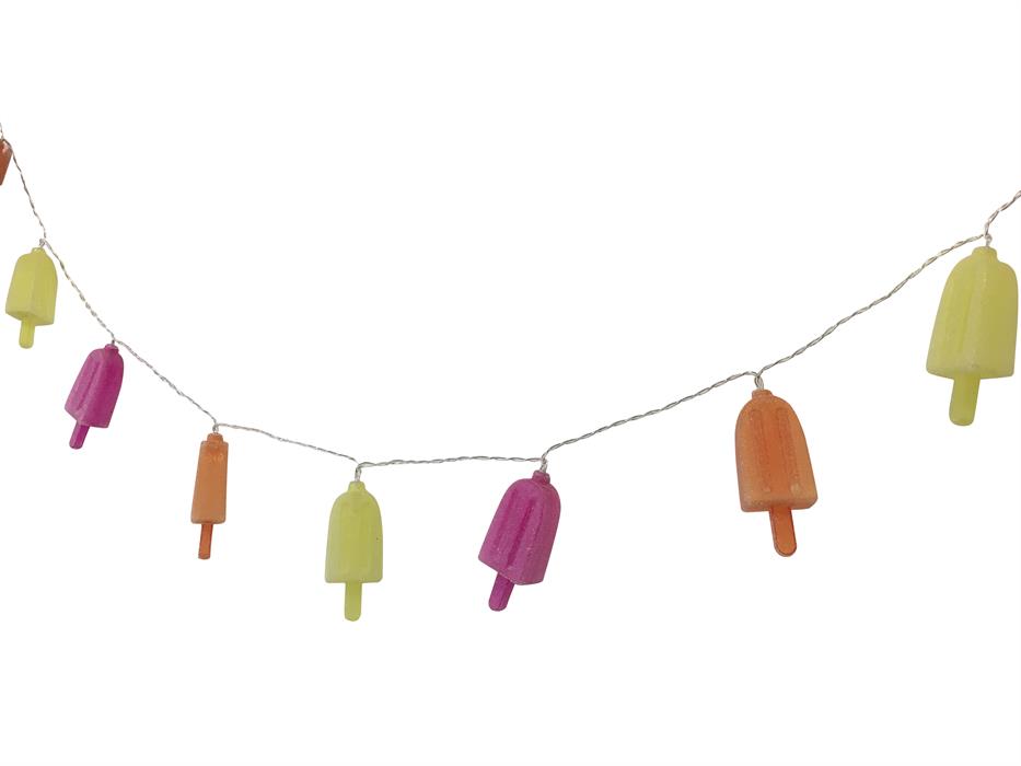 Catena luminosa a LED Gelato 10 LED - L: 165cm
