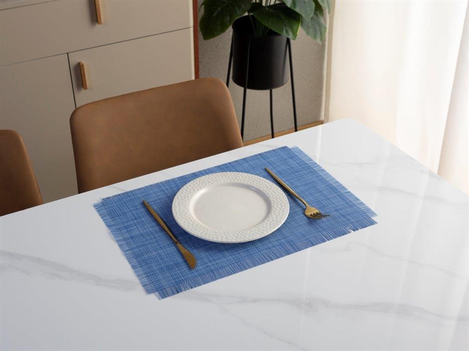 Tischset IBIZA blau
45x30cm beidseitig verwendbar
