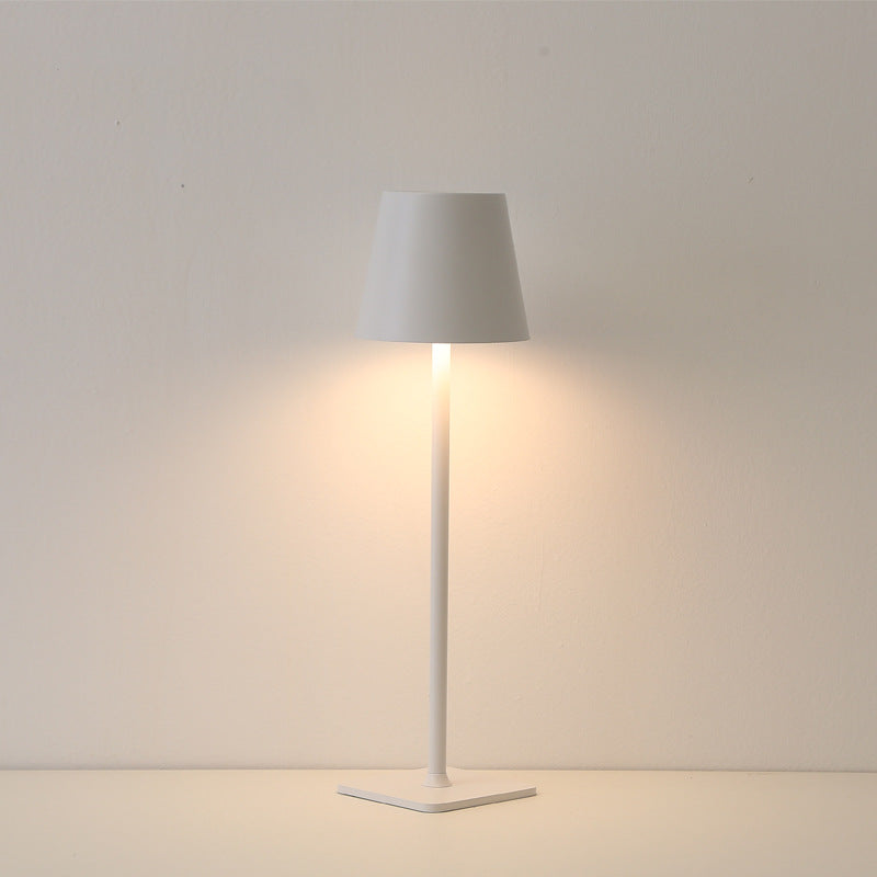 LED Tischlampe dimmbar für Aussenanwendung Farbe: Weiss