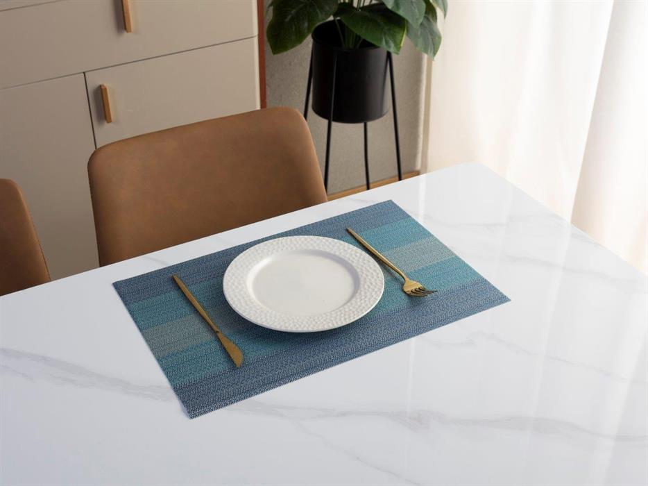 Tischset Oriental blau 45x30cm
beidseitig verwendbar