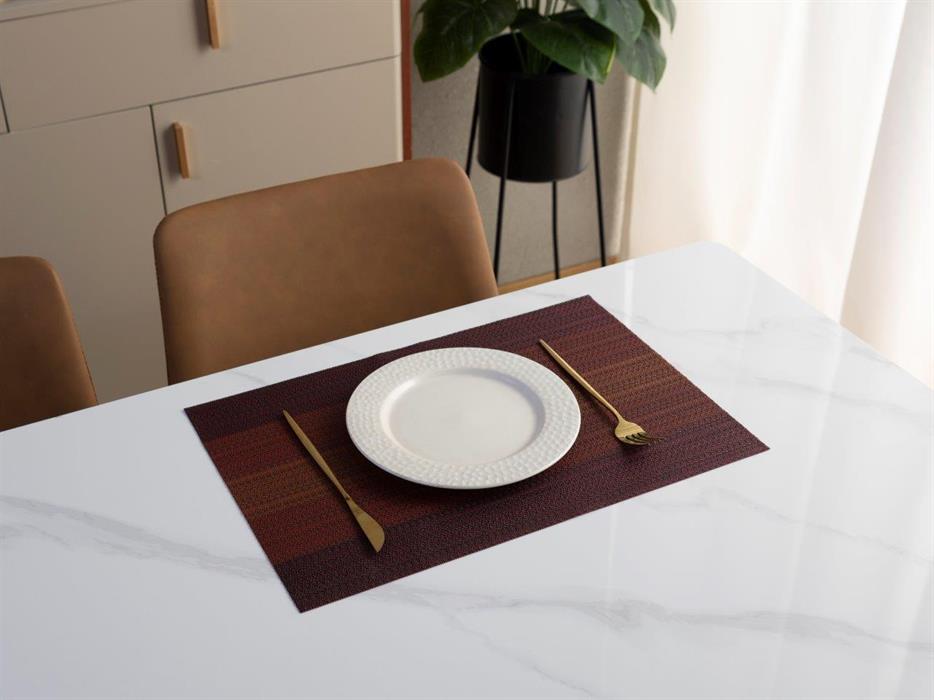 Tischset Oriental rot 45x30cm
beidseitig verwendbar