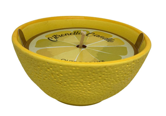 Citronella Kerze Duft Zitrone D12.5cm
