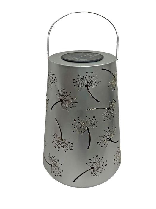 LED Solar Laterne Metall
Farbe: Silber Gold
20x20x36cm