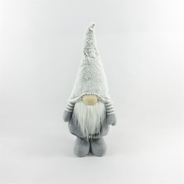 Gnome décoratif Père Noël
Garçon debout
Dimensions: 7x20x54cm
Couleur: blanc/gris