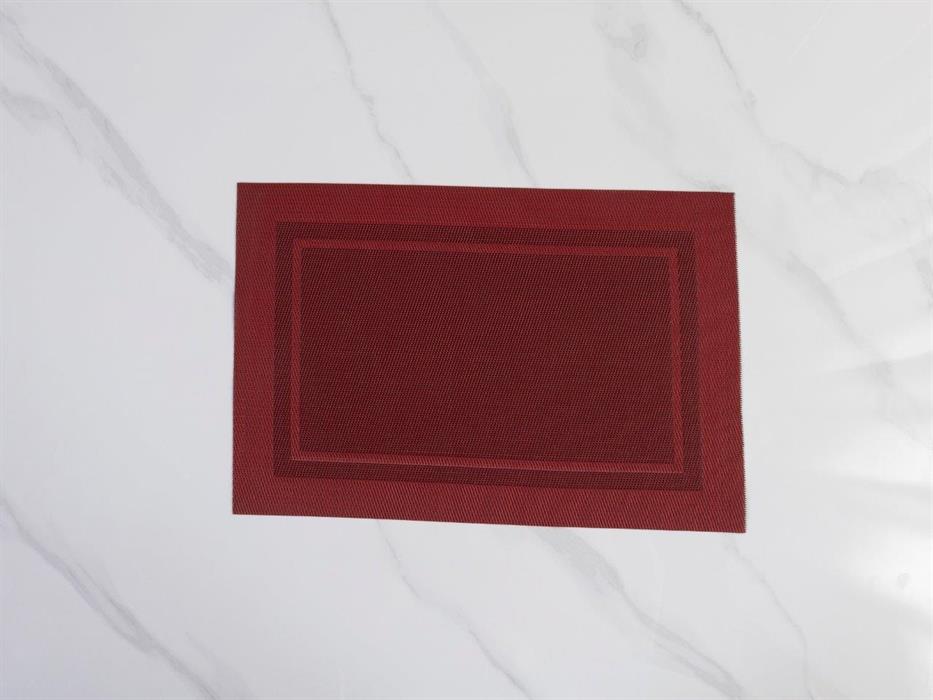 Tischset bordeaux rot
45x30cm
beidseitig
verwendbar