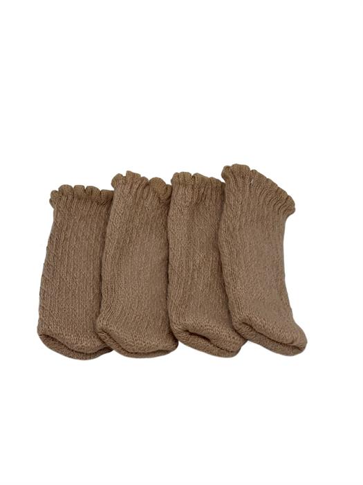 Stuhlsocken Uni beige für Möbel
Tisch / Stuhl / Boden Schoner
4er Set 3x11cm