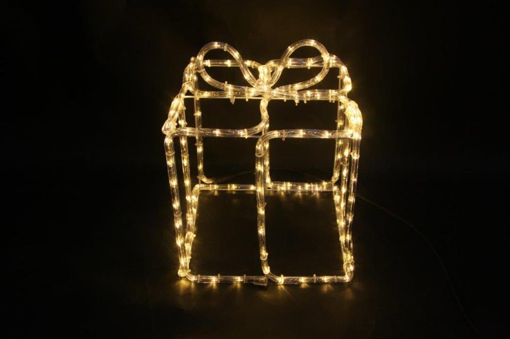 LED Weihnachtsbeleuchtung Geschenk 168LED - 230V
L:30cm B:30cm H:40cm