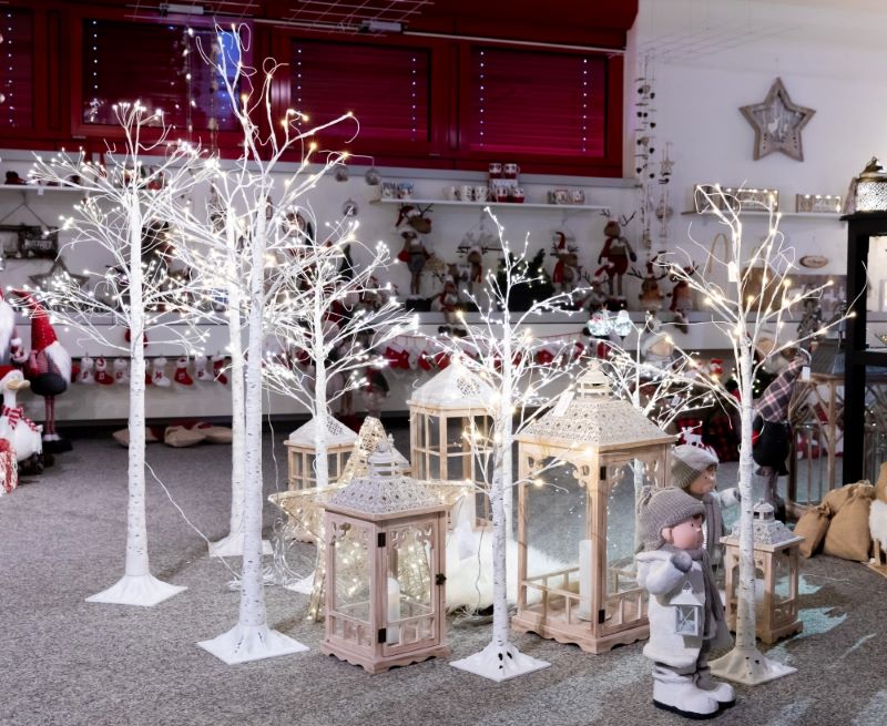 LED Birken Baum Outdoor "Flower"
mit 120 LED H: 90cm
Microlight
