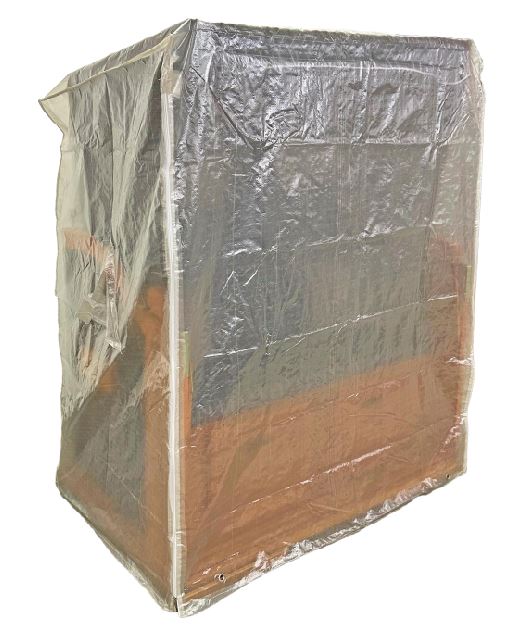 Strandkorb Hülle - Transparent - PVC Grösse M