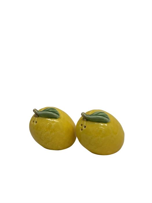 Salz- und Pfefferstreuer "Lemon"
2er Set, Farbe: Gelb
L:6cm B:5.3cm H:5.5cm
