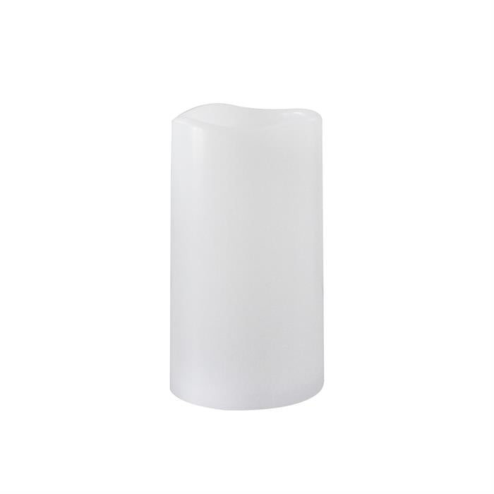 LED Solar Kerze Kunststoff
Outdoor wasserdicht IP44
D:10cm - H:19.5cm
Farbe weiss