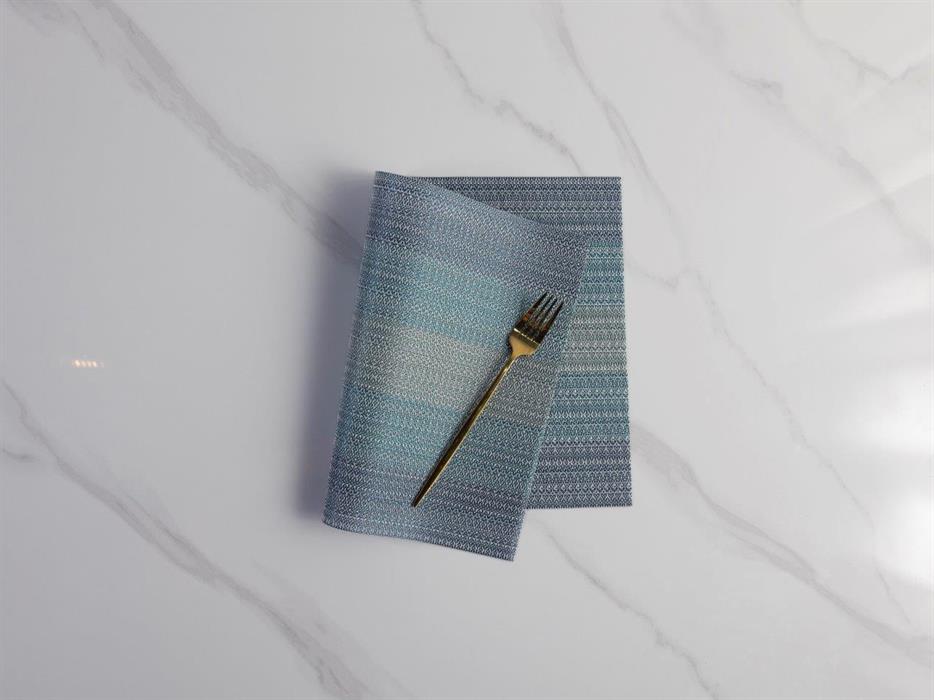 Tischset Oriental blau 45x30cm
beidseitig verwendbar