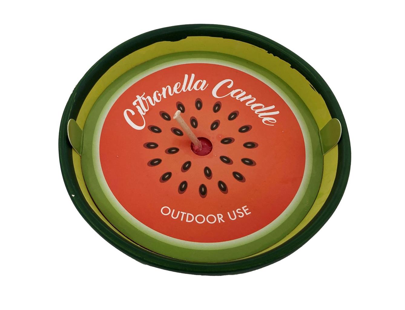 Citronella Kerze Duft Melone D12.5cm