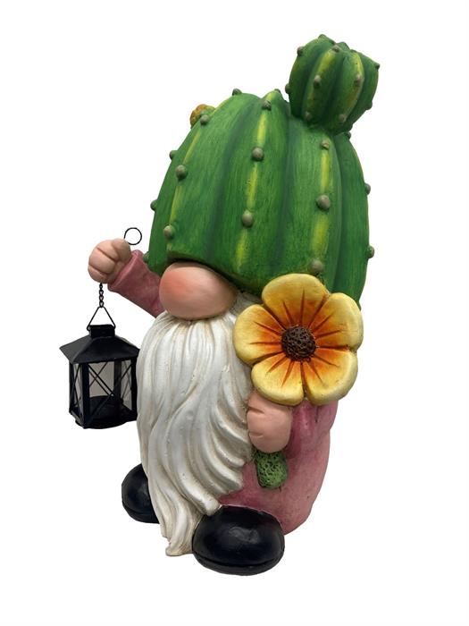 Gartenwichtel Kaktus
mit Laterne
21 x25 x39.5cm