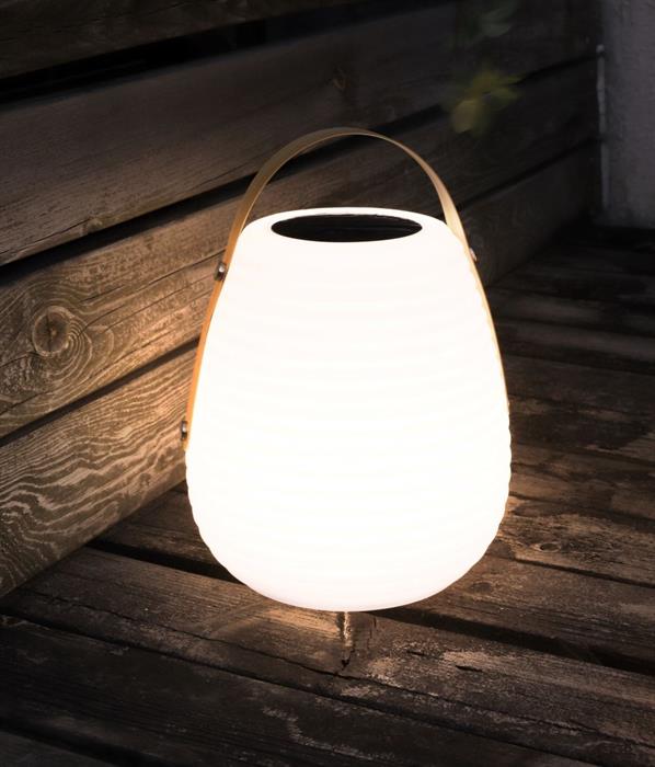 LED Solar Leuchte mit Henkel
Rotationslampe mit Fernbedienung
Grösse: 20x20x28cm