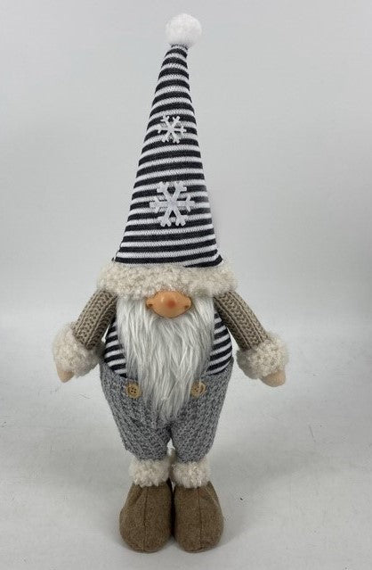 Gnomo decorativo Babbo Natale
in piedi
Colore: bianco blu grigio
L10 cm x L 18 cm x A 43 cm