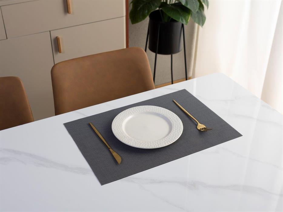 Tischset everyday anthrazit
45x30cm beidseitig verwendbar