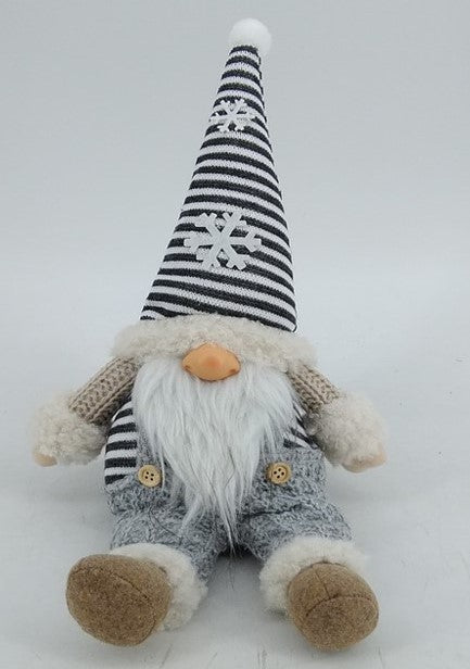 Gnome décoratif Père Noël
Couleur: Blanc Bleu Gris
L9cm x L17cm x H40cm
