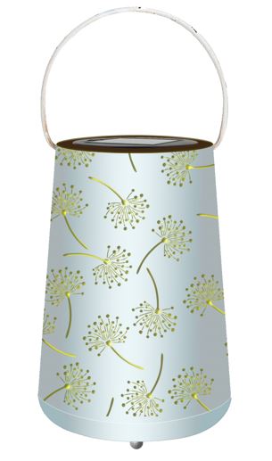 LED Solar Laterne Metall
Farbe: Silber Gold
20x20x36cm