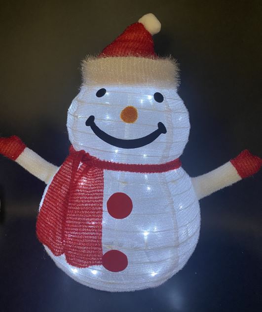 LED da esterno “Lift UP figure”
Pupazzo di neve 3D alto 60 cm
40 LED luce bianca fredda IP44