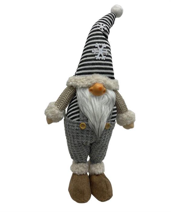 Gnomo decorativo Babbo Natale
in piedi
Colore: bianco blu grigio
L10 cm x L 18 cm x A 43 cm