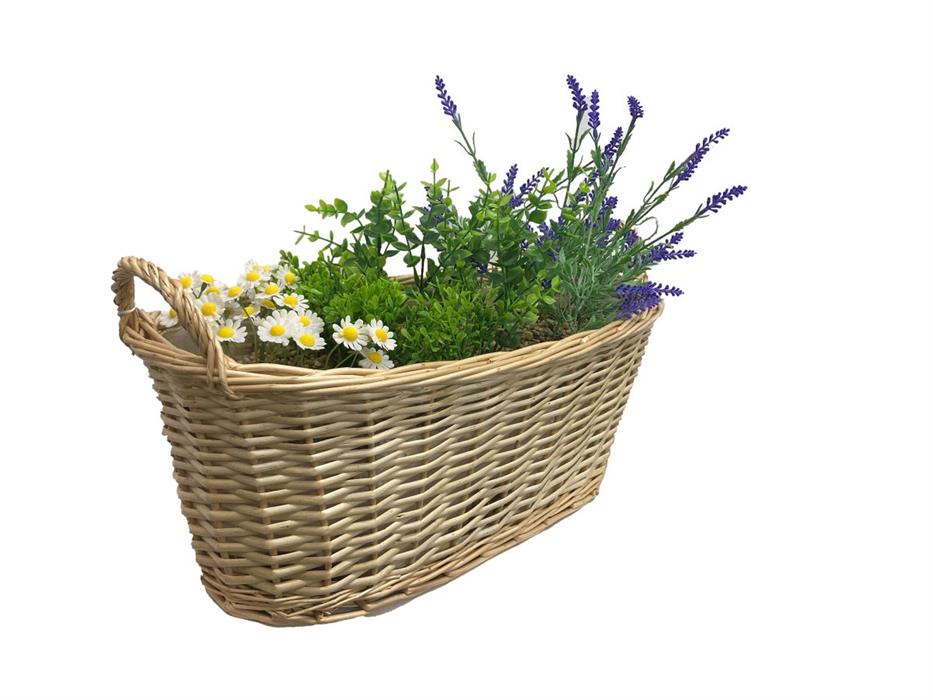 Kunstblumen im Korb
H40cm