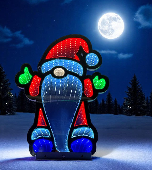 LED Infinity Weihnachtsmann Outdoor