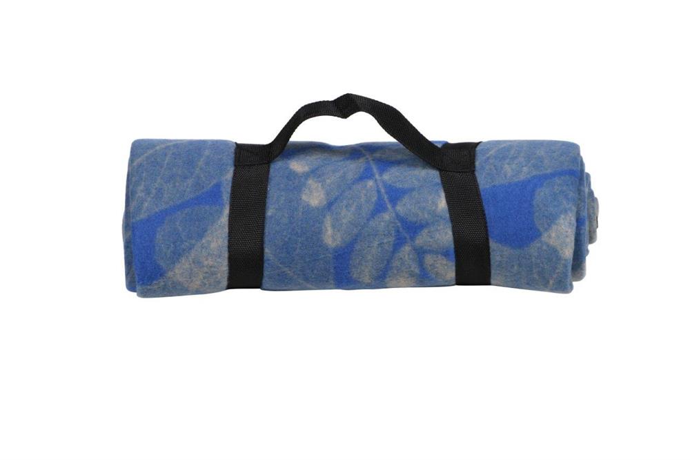 Strandmatte gepolstert 60x180cm blau
