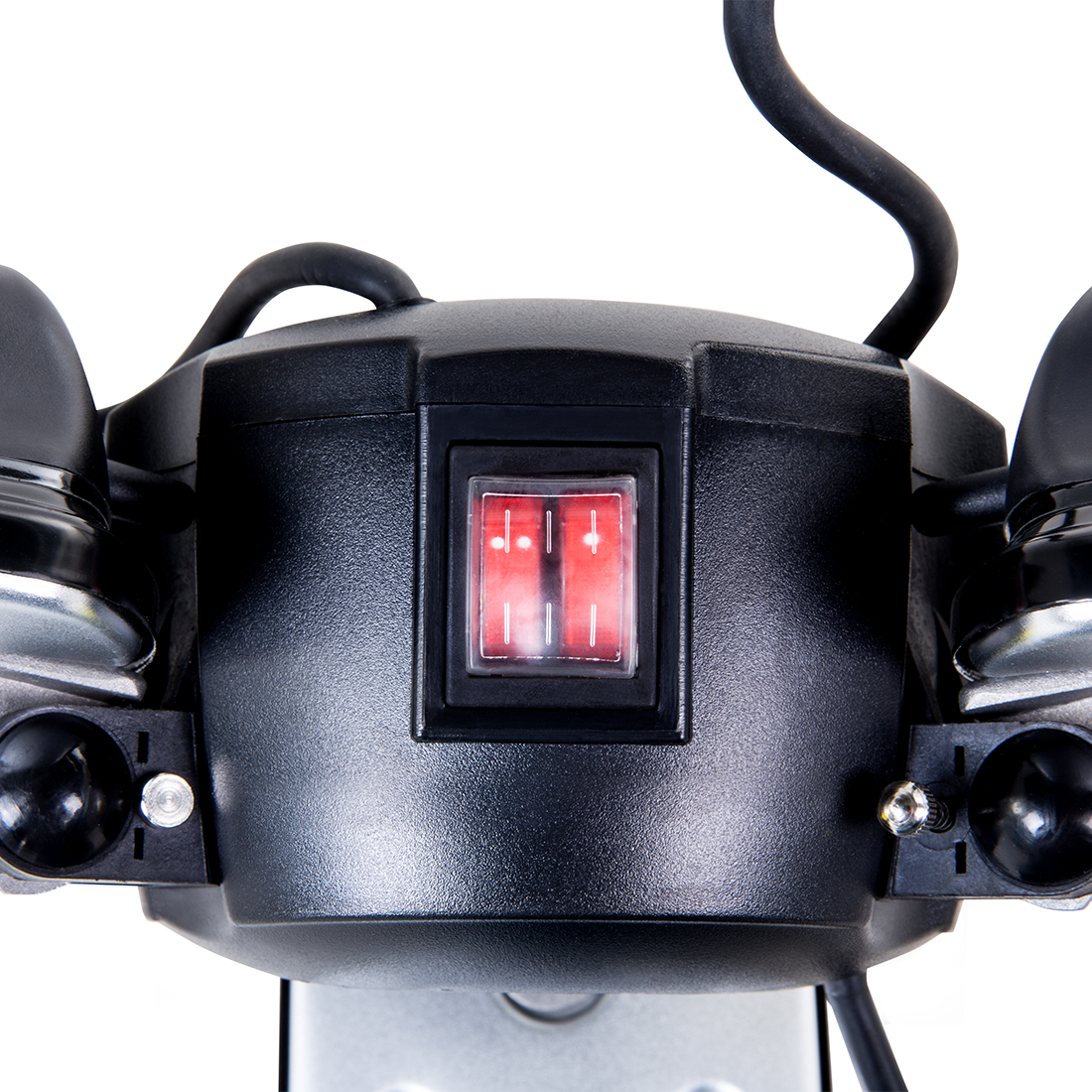 Terrassenstrahler STROMBOLI 2'000 W Schwarz