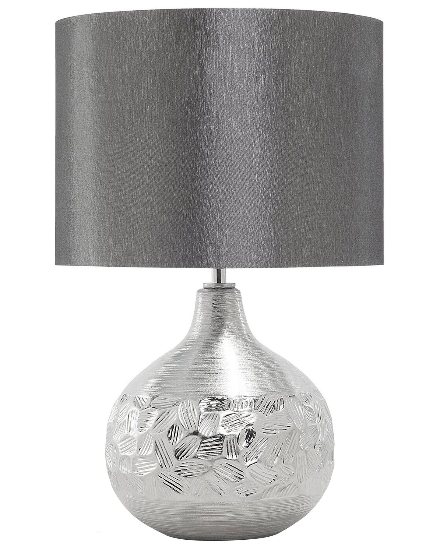 Tischleuchte YAKIMA Porzellan Grau