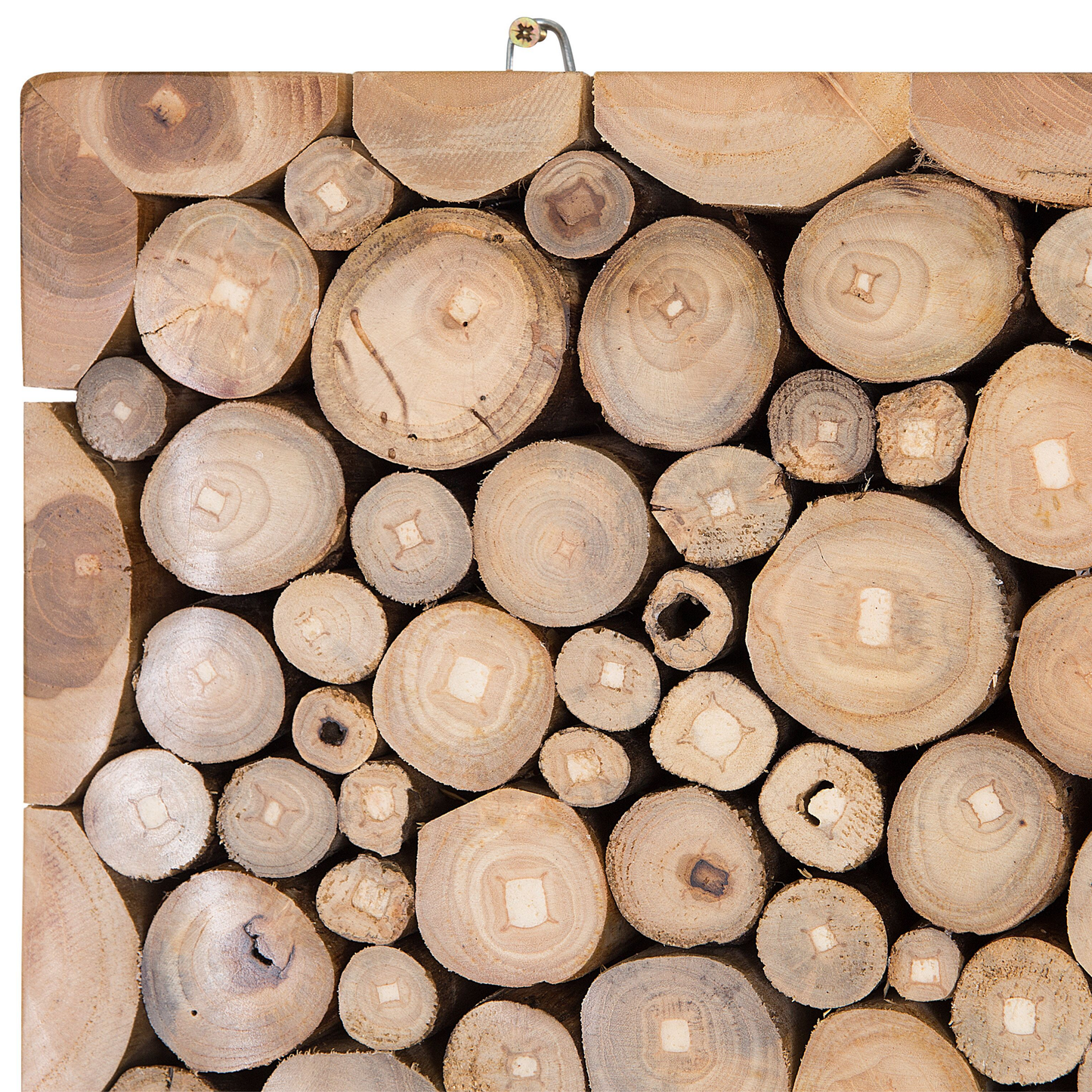 Wandobjekt TWIG Holz 85 cm Hellbraun