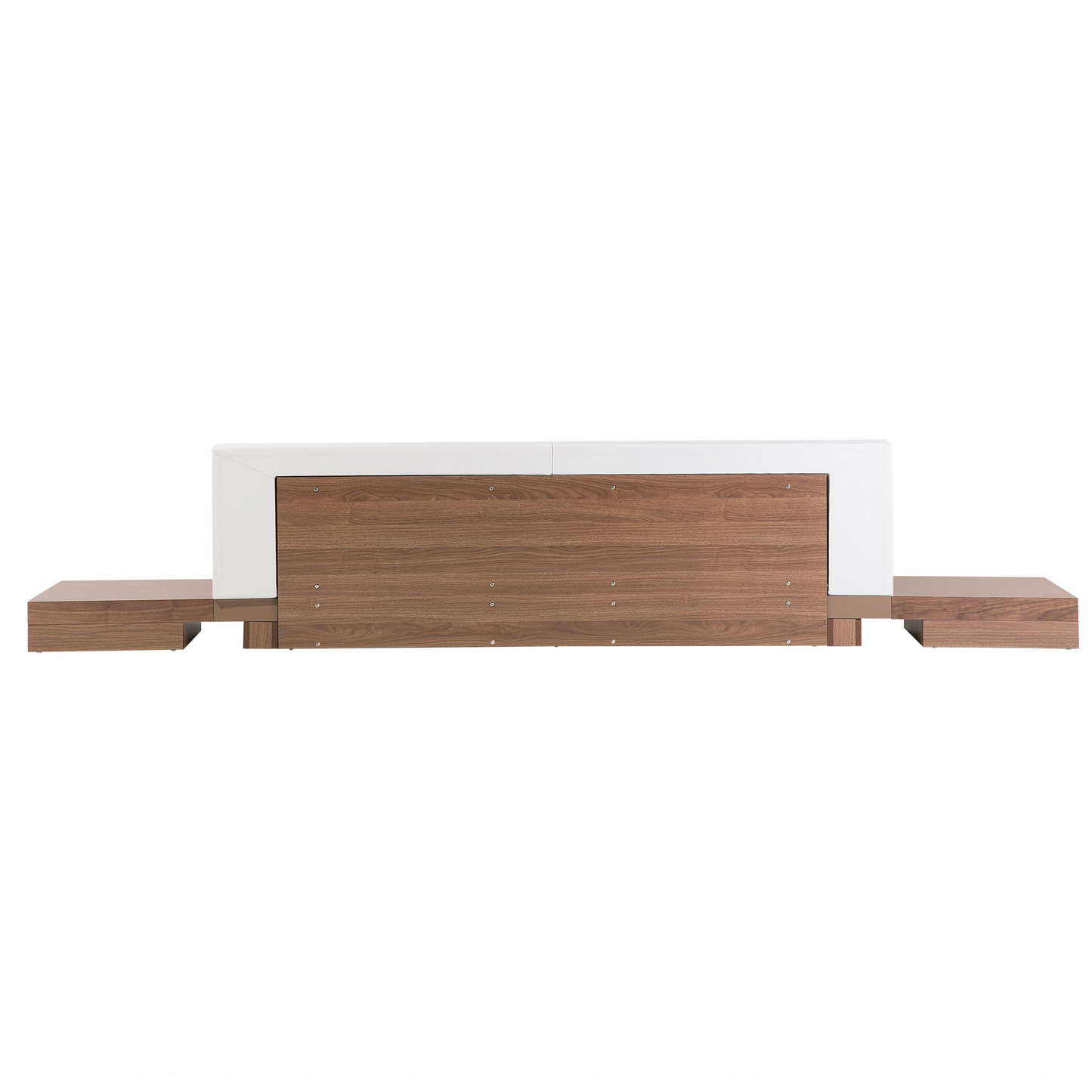 Wasserbett Kunstleder ZEN 180 x 200 cm Braune Esche