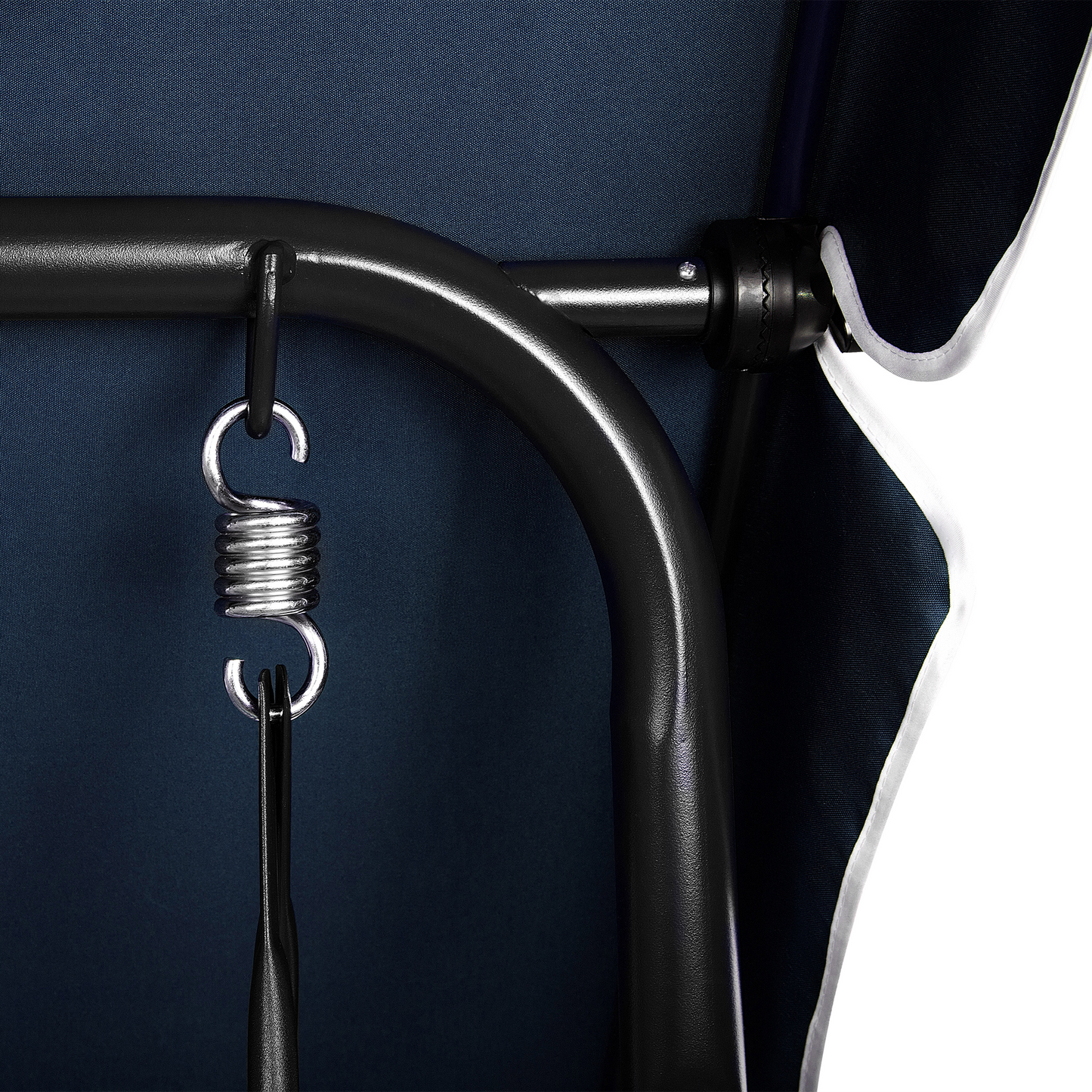 Hollywoodschaukel CHAPLIN Metall Dunkelblau