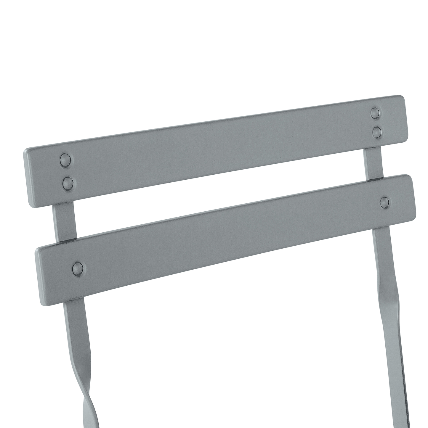 Bistro Set klappbar FIORI Metall Grau