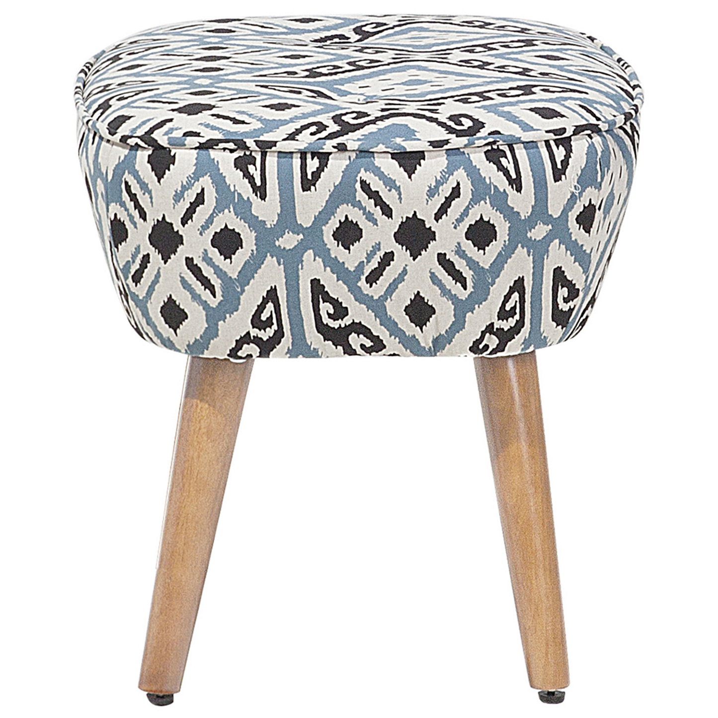 Sessel TUMBA mit Fussstütze Stoff Bunt