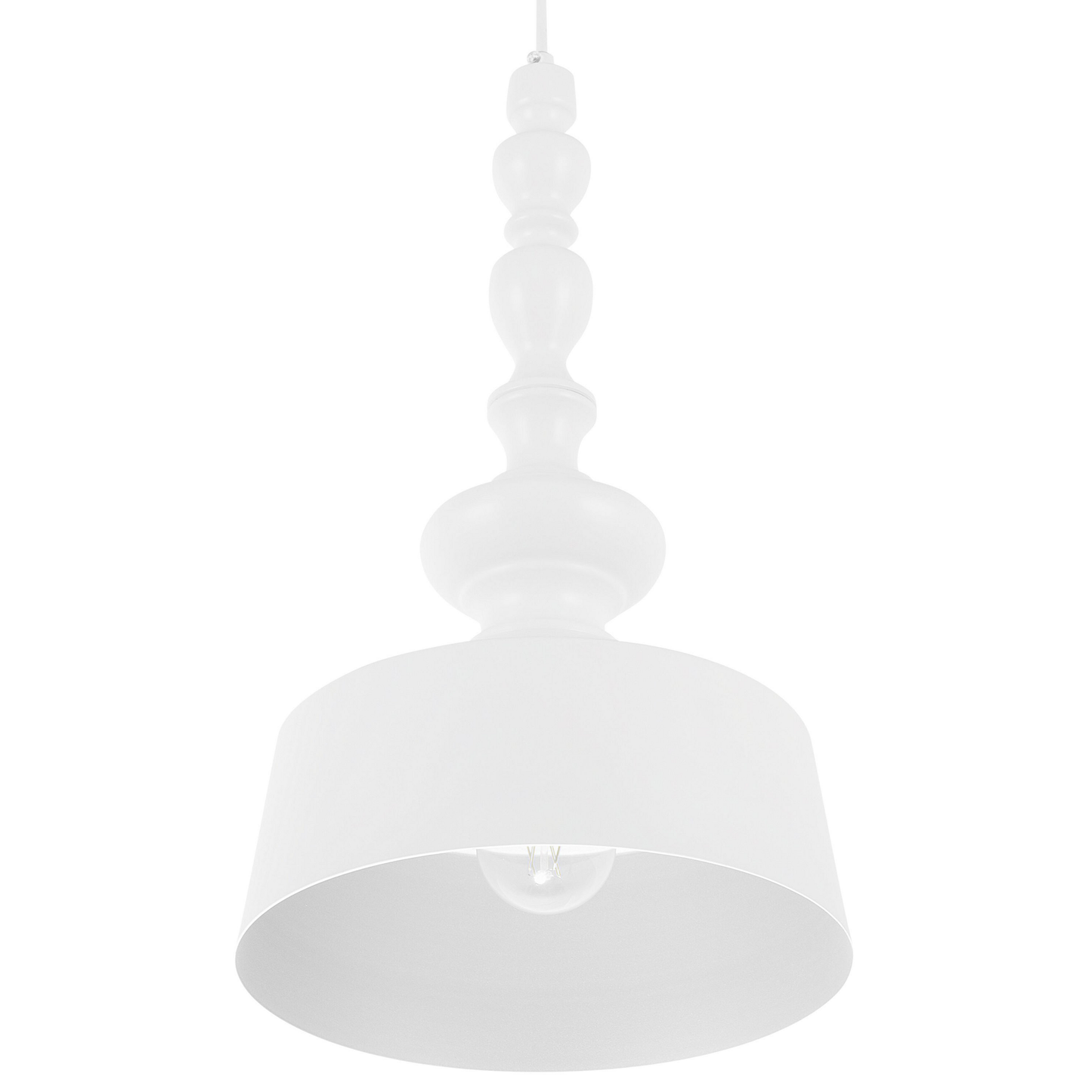 Hängelampe DRIVA Metall Weiss