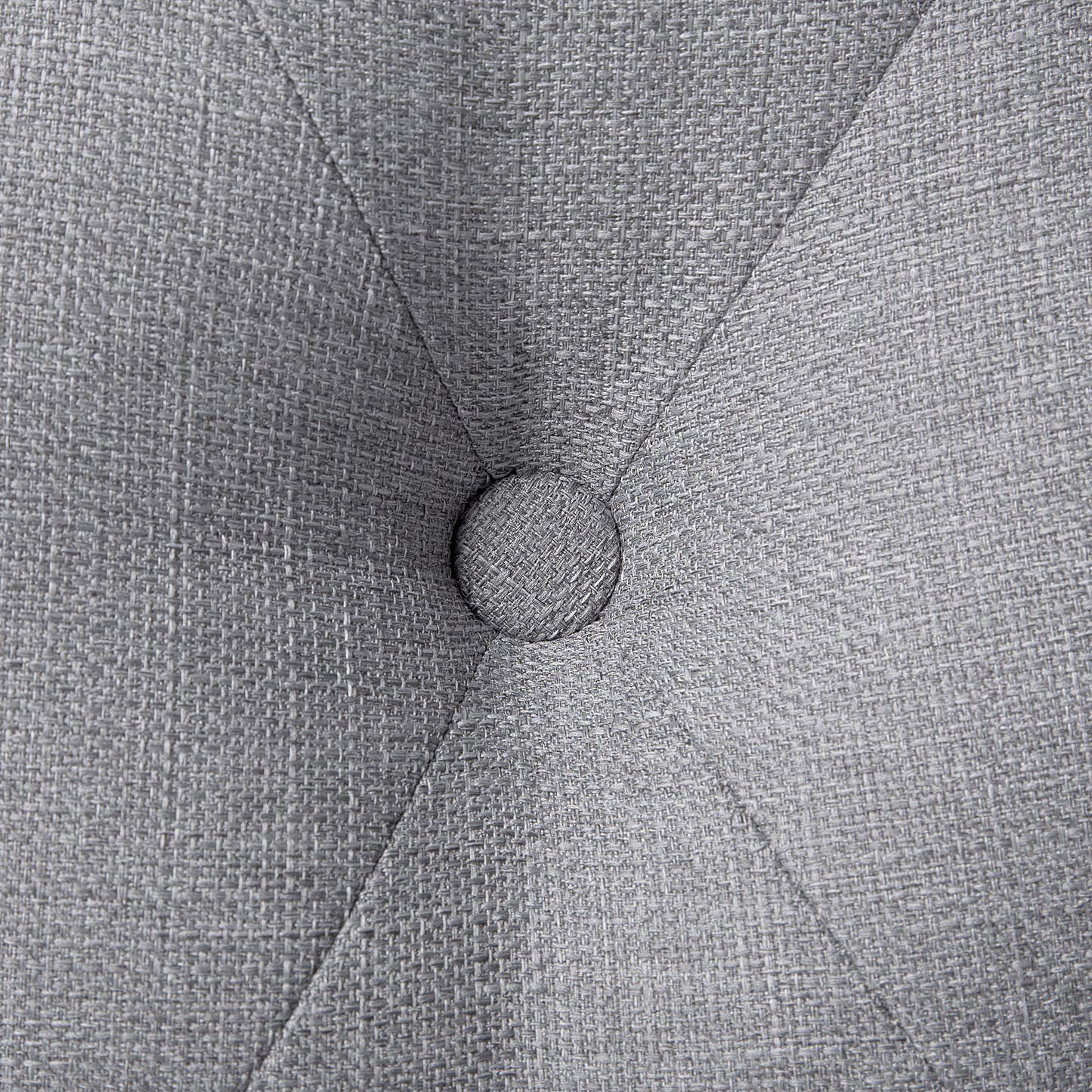 Bett mit Lattenrost Stoff BORDEAUX 160 x 200 cm Hellgrau