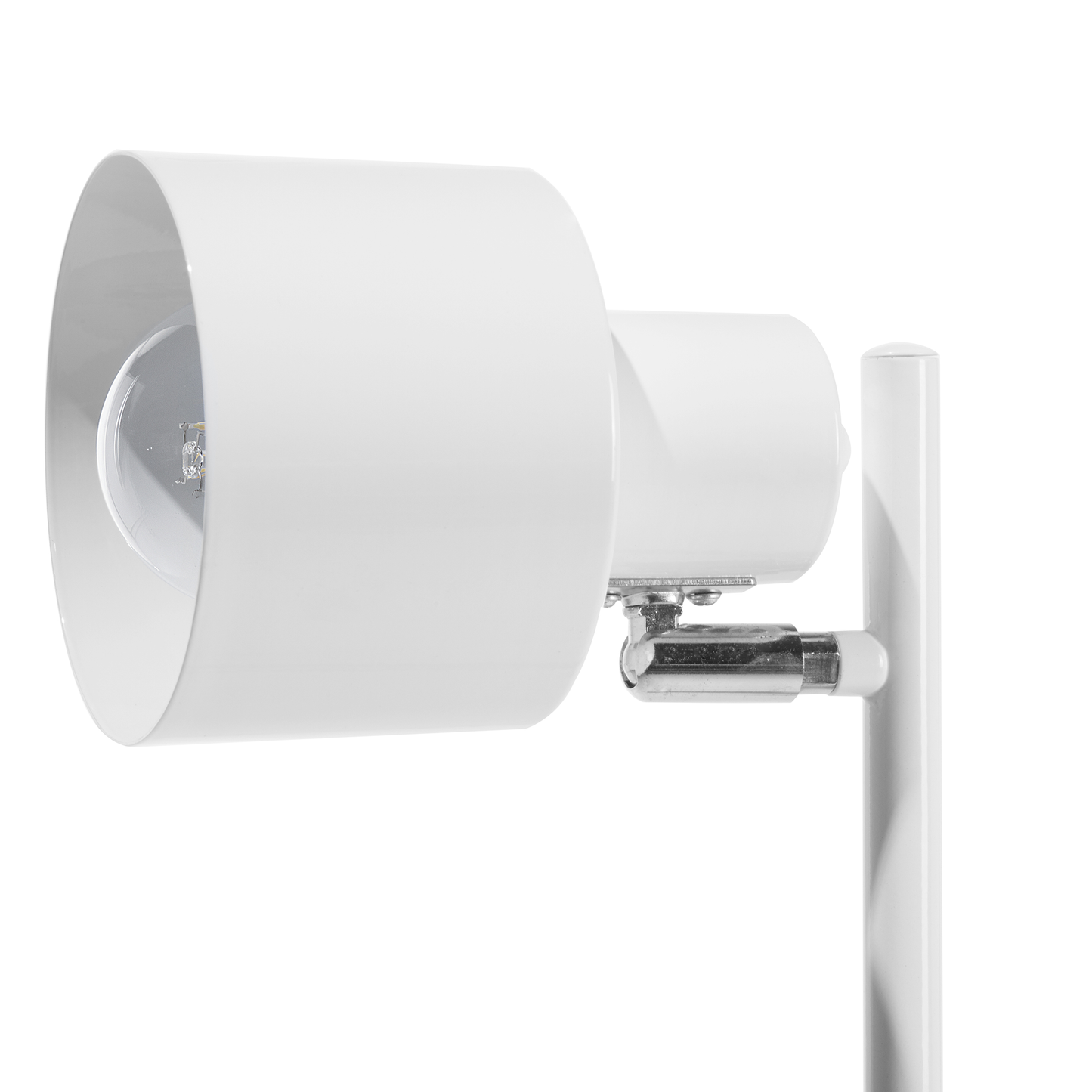 Stehlampe weiss 149 cm rund CORBONES