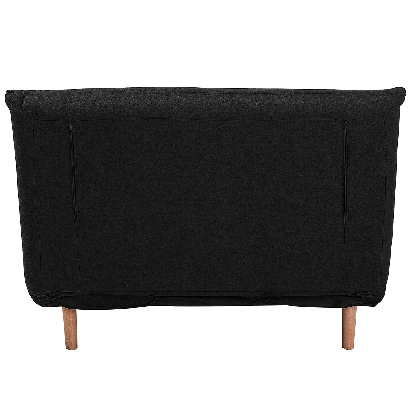 1-Sitzer Schlafsofa schwarz / hellbraun SETTEN