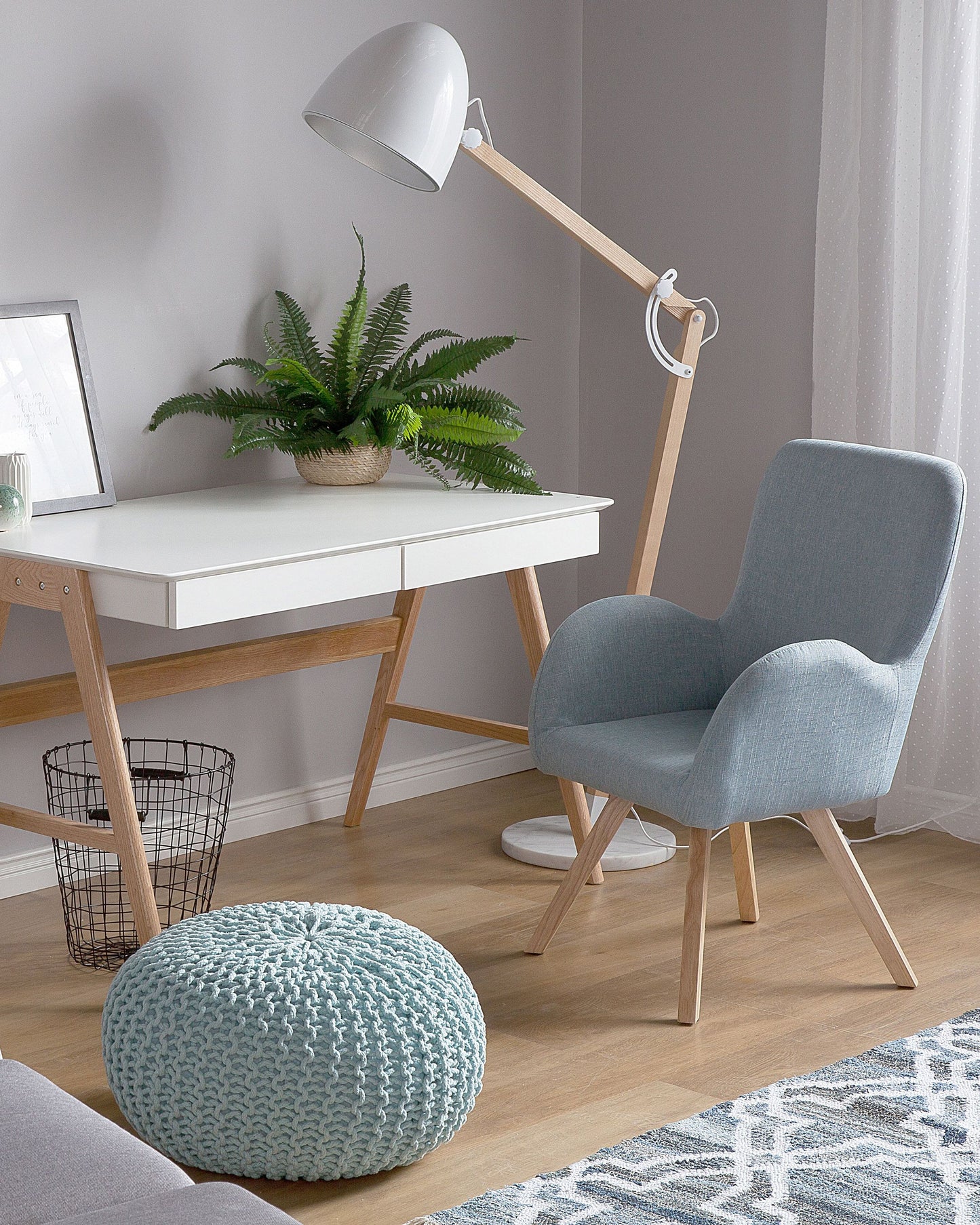 Sessel Hellblau BJARN