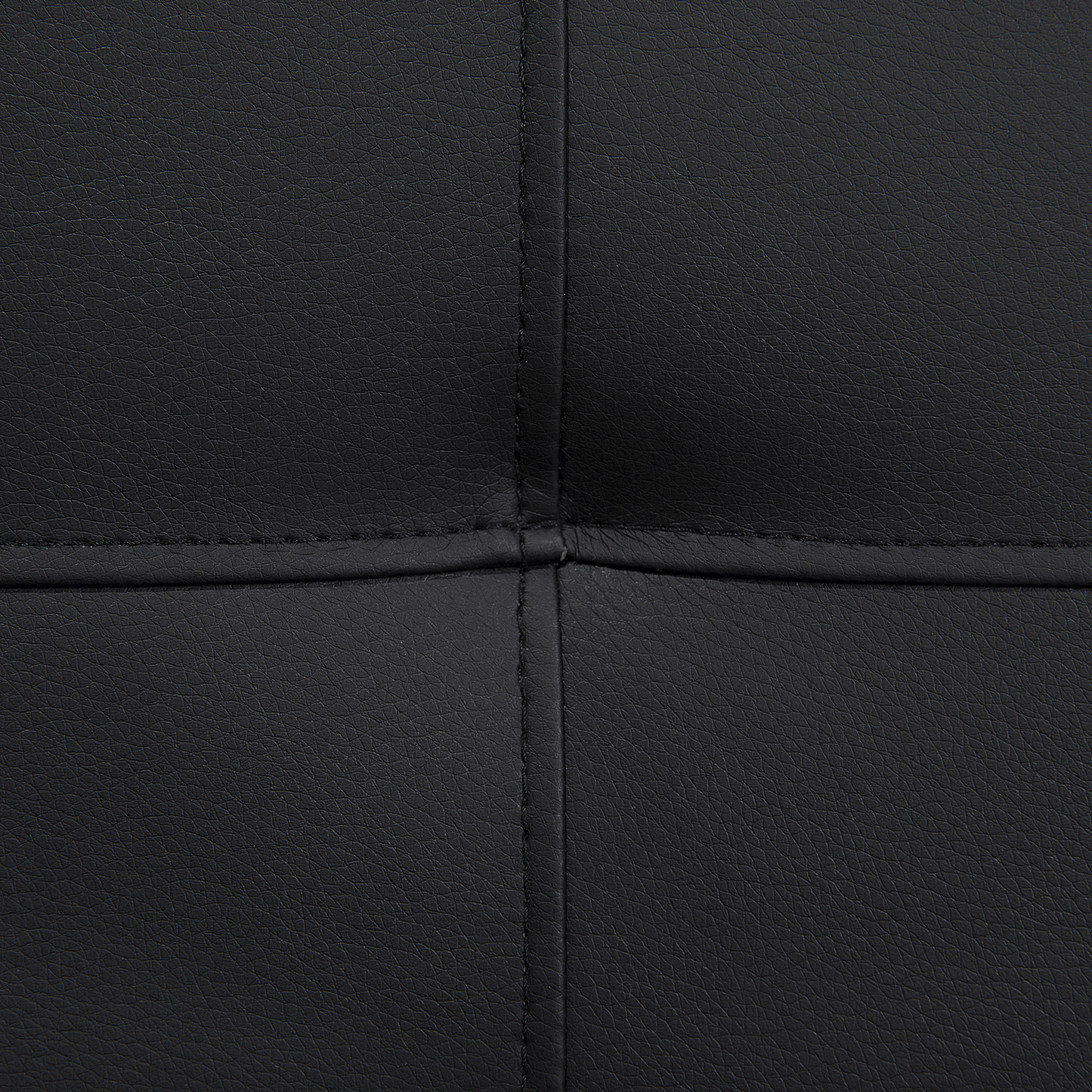 3-Sitzer Schlafsofa Kunstleder schwarz 189 cm DERBY