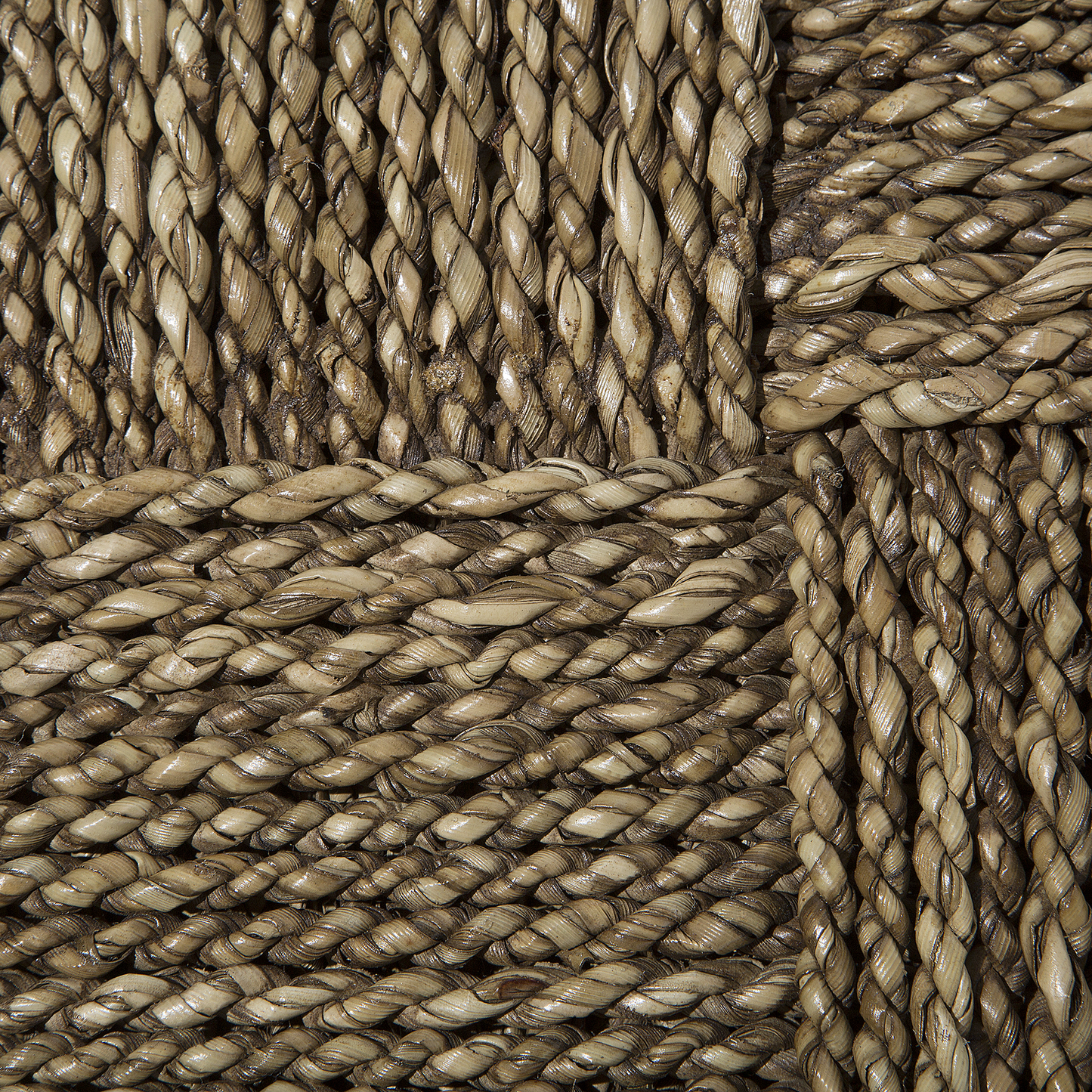 Beistelltisch Teakholz hellbraun ⌀ 44 cm KELSEY