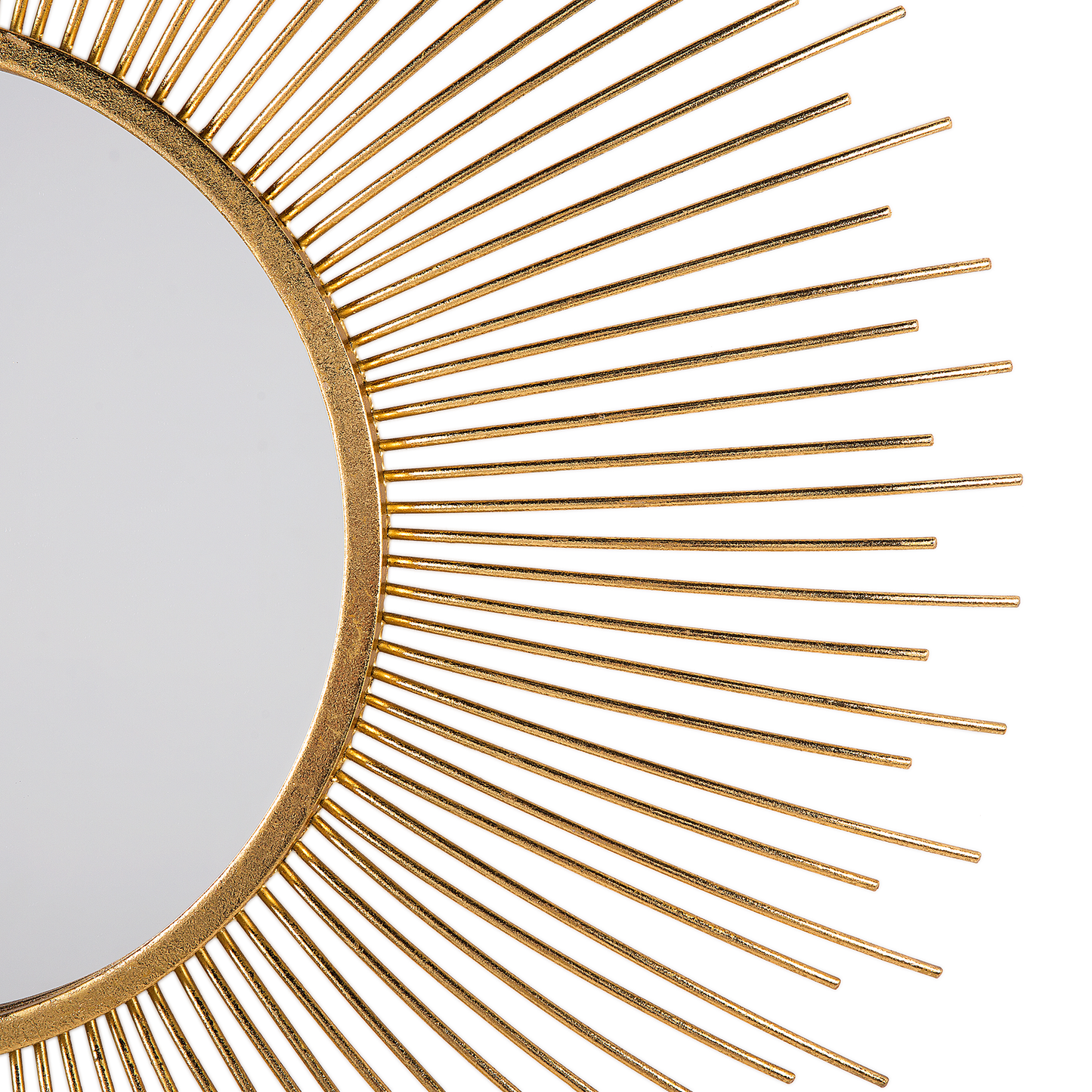 Wandspiegel CILLY 80 cm 80 cm Metall Gold