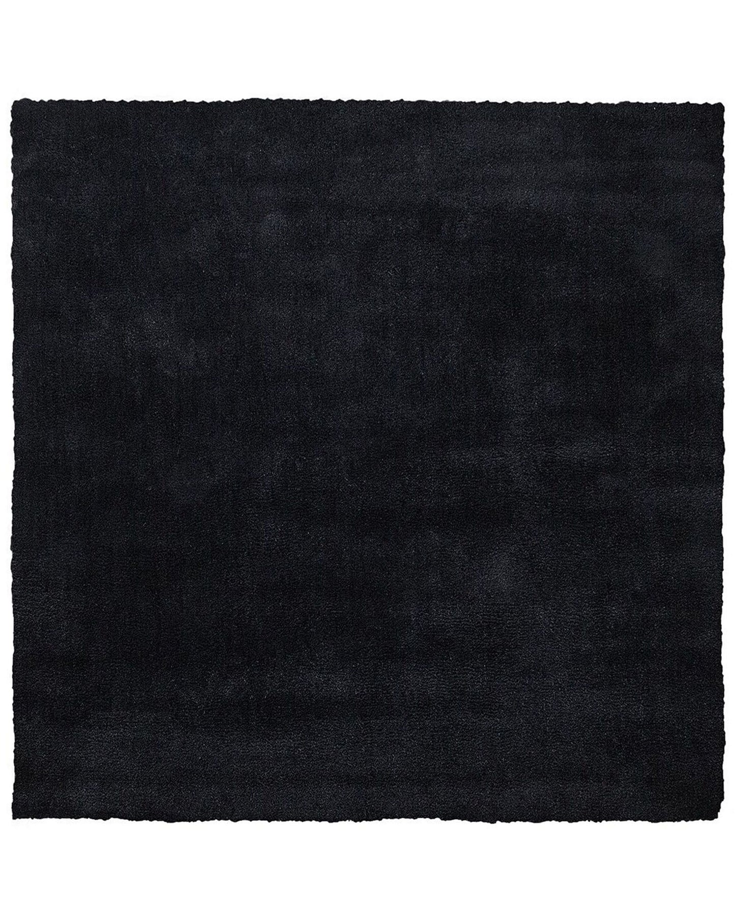 Teppich schwarz 200 x 200 cm Shaggy DEMRE
