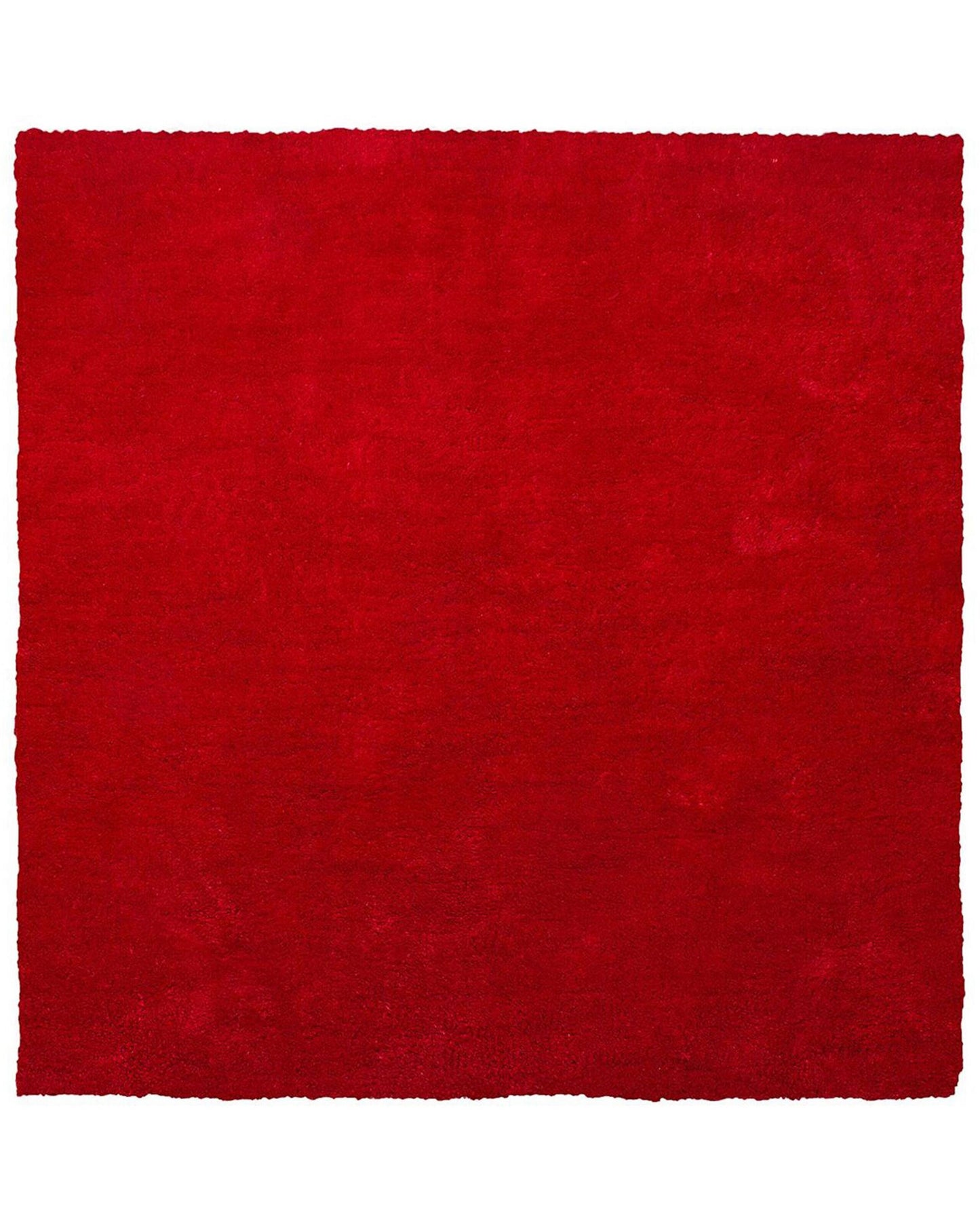 Teppich rot 200 x 200 cm Shaggy DEMRE