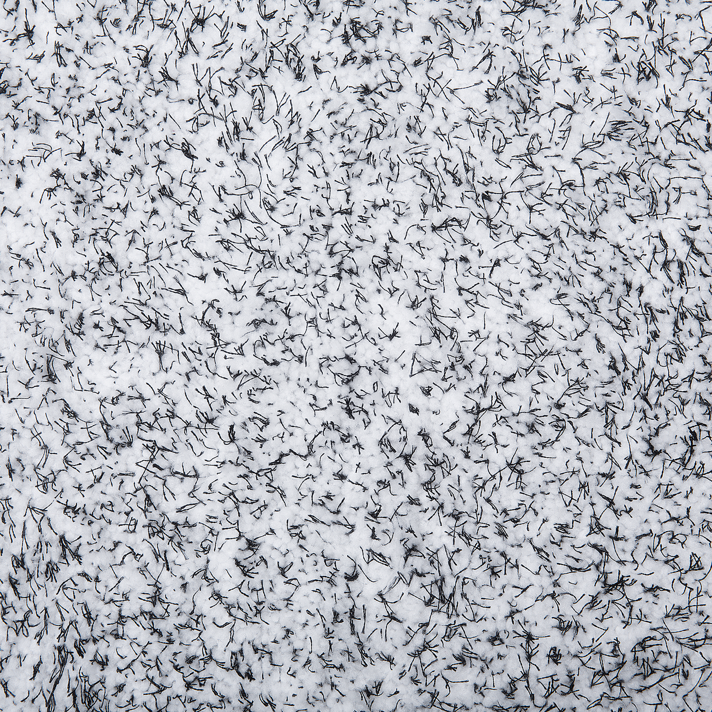 Teppich grau meliert 200 x 200 cm Shaggy DEMRE