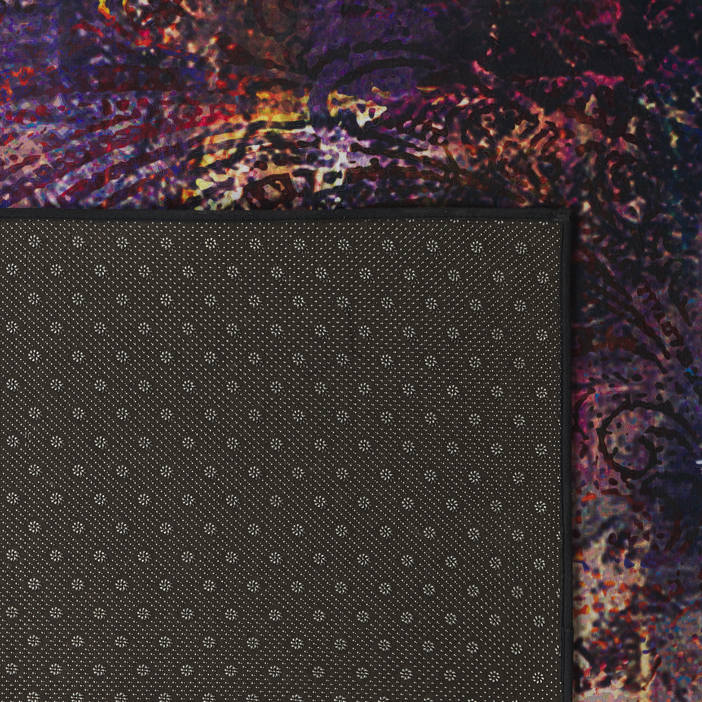 Teppich bunt 140 x 200 cm Kurzflor MARDIN