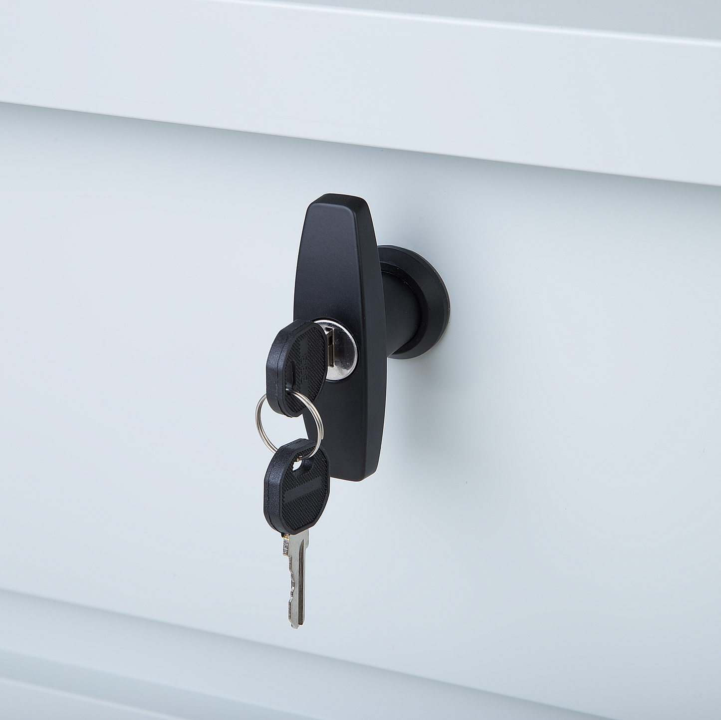 Aufbewahrungsbox CEBROSA Metall 100 cm 62 cm Hellgrau