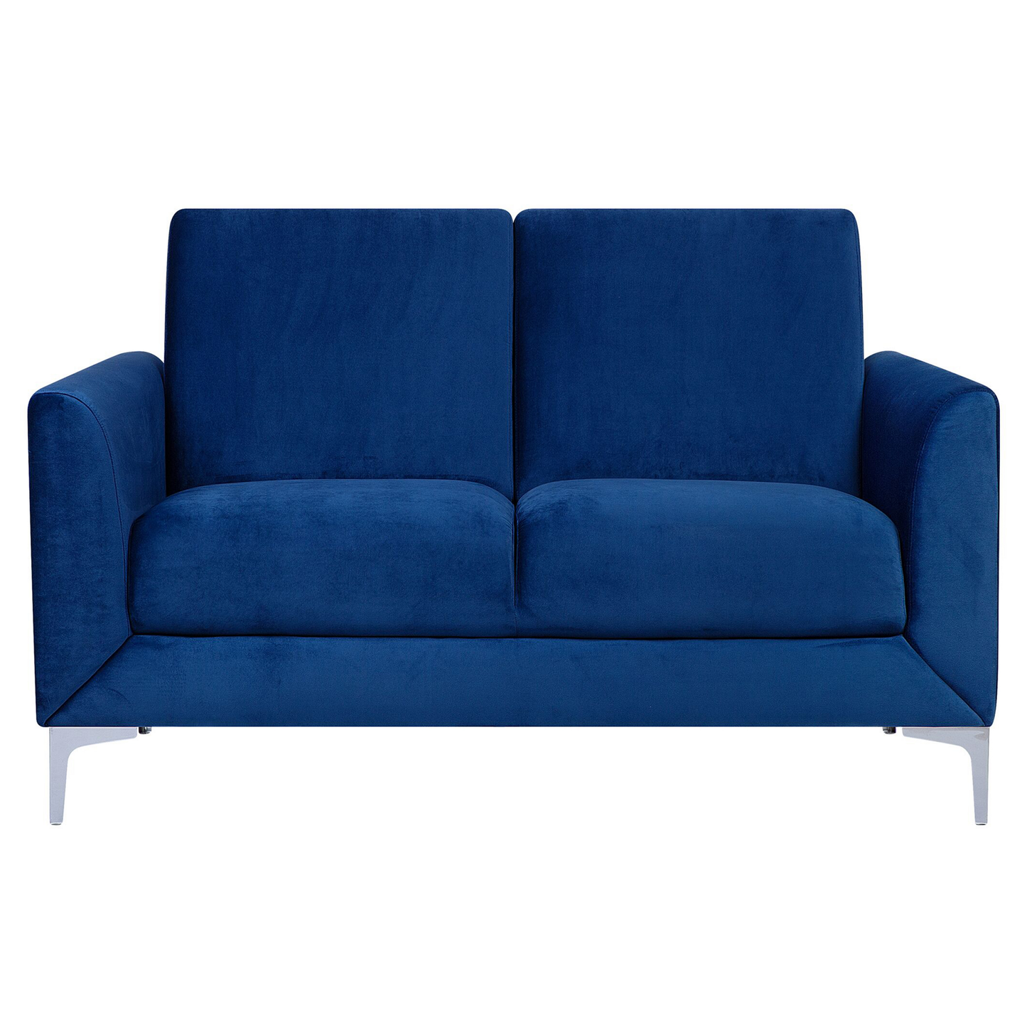 Sofa Set Samtstoff marineblau 6-Sitzer FENES
