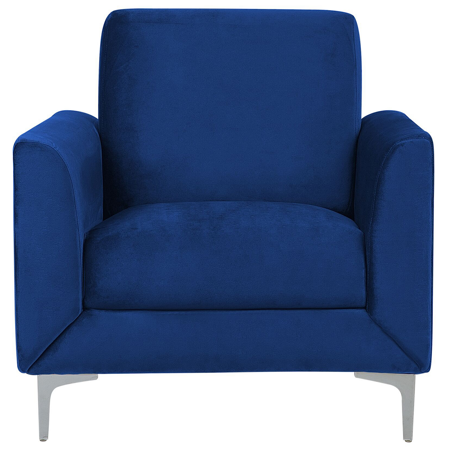 Sofa Set Samtstoff marineblau 6-Sitzer FENES